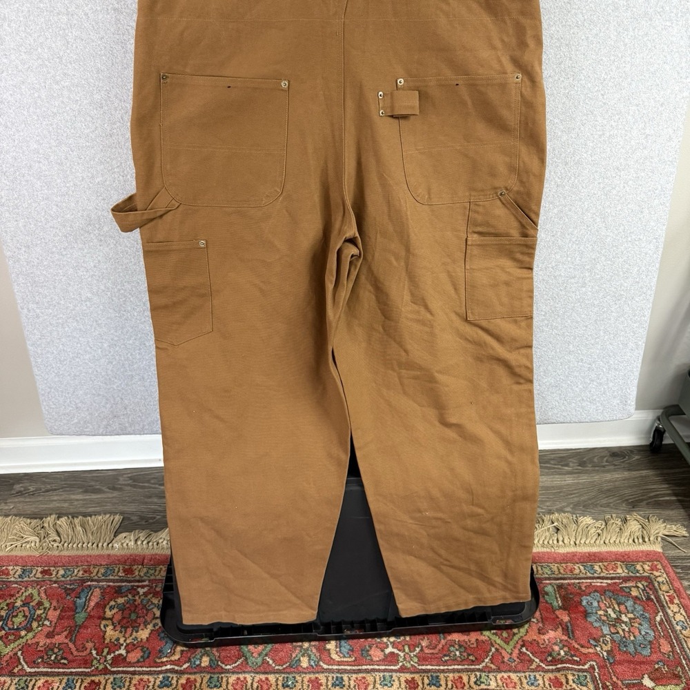 Outback Rider Double Knee Overalls Vintage Canvas Thick Cargo Utility Mens 2XL - Picture 5 of 9